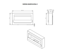 Prenesi sliku u galeriju, Eko kamin Barcelona 2