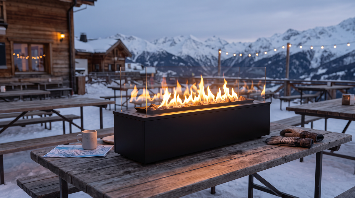 Plinski grelnik Fiamora – vodoraven, 17,5 kW