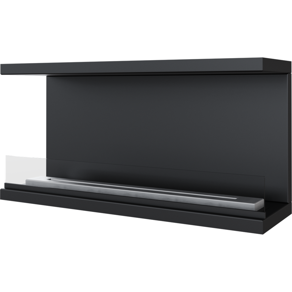 Eko-kamin Dey-X Revolution - Zidni kamin, crni